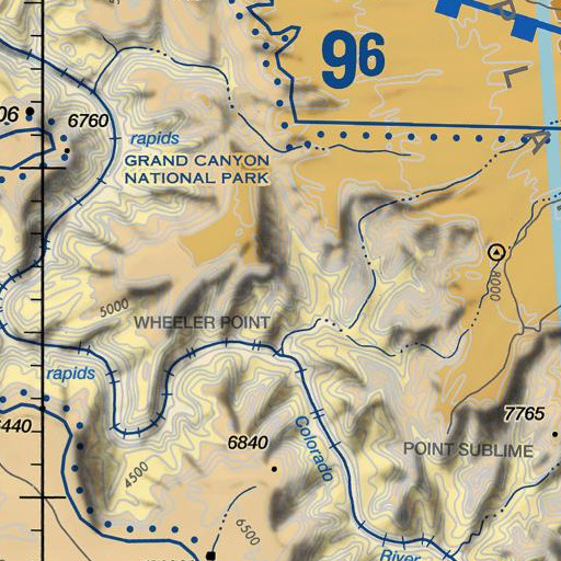 FAA VFR chart of Masonic Temple, AZ