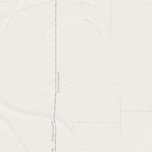 OpenStreetMap map of Morris Brake, AR