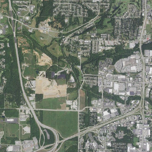 Aerial imagery of Mud Creek, AR