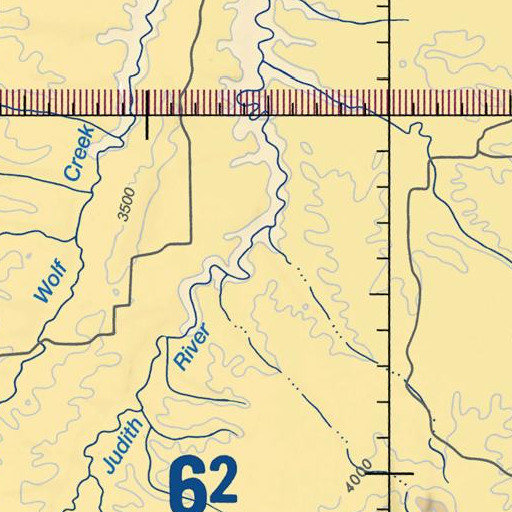 FAA VFR chart of Whitaker Flat, MT