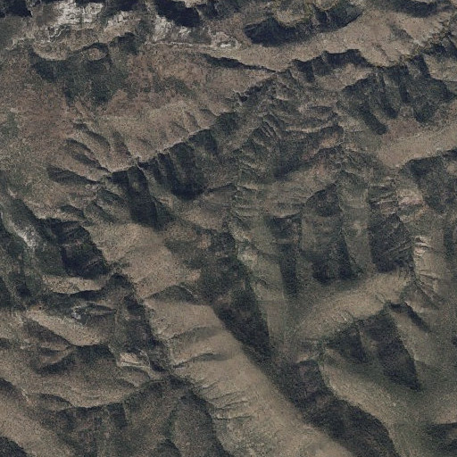 Aerial imagery of Maverick Spring, AZ