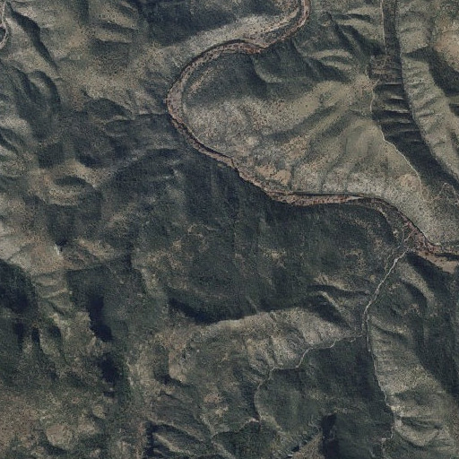 Aerial imagery of Maverick Spring, AZ