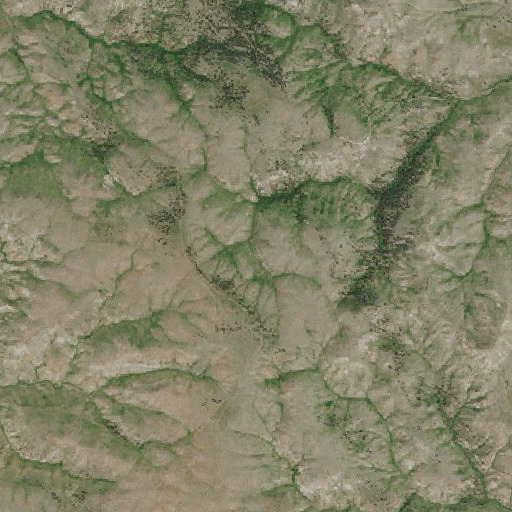 Aerial imagery of Brain Spring Number One, MT