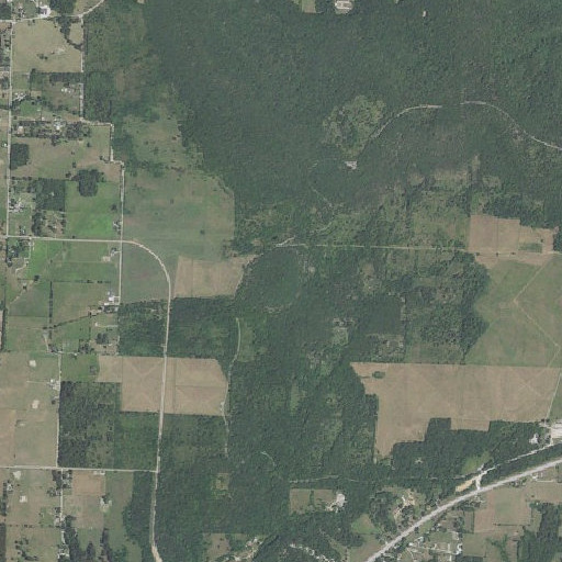 Aerial imagery of Round Mountain, AR