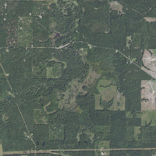 Aerial imagery of Salt Creek, AR