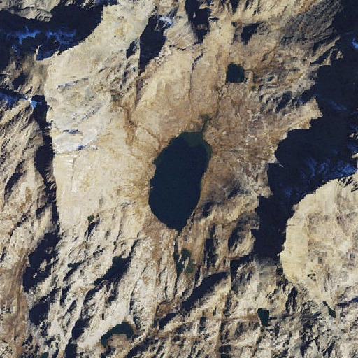 Aerial imagery of Goose Lake, MT