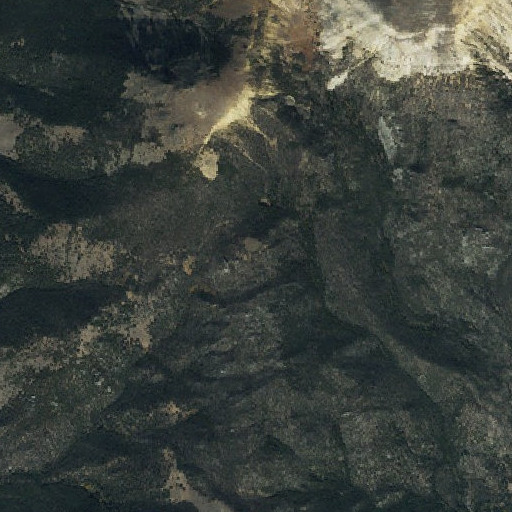 Aerial imagery of Highland Mountains, MT