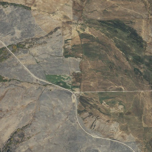 Aerial imagery of Middle Creek, MT