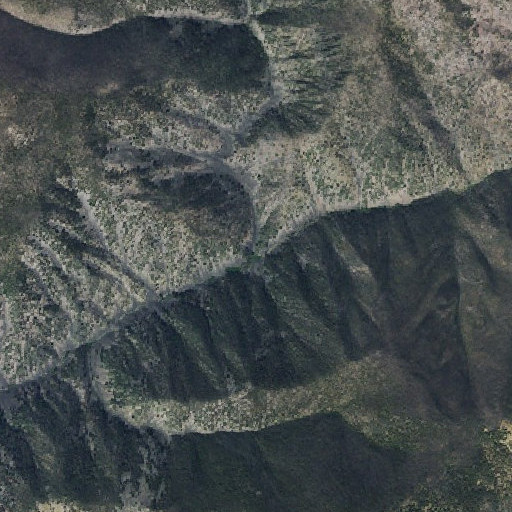 Aerial imagery of Mohawk Gulch, MT