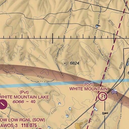 FAA VFR chart of Mesa Redonda, AZ