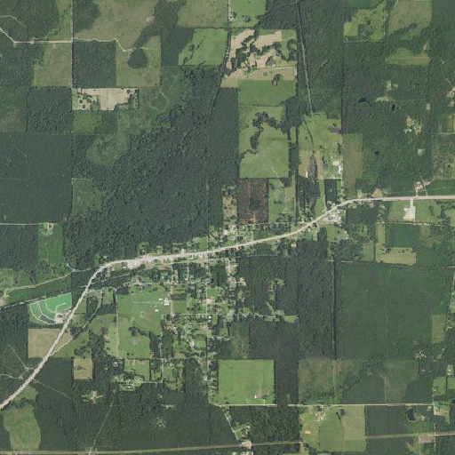 Aerial imagery of Wilmar High School, AR