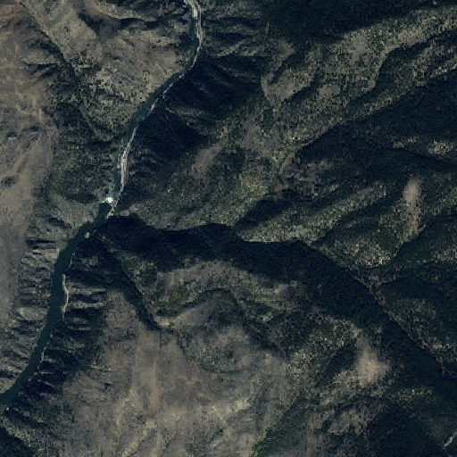 Aerial imagery of Spring Creek, MT