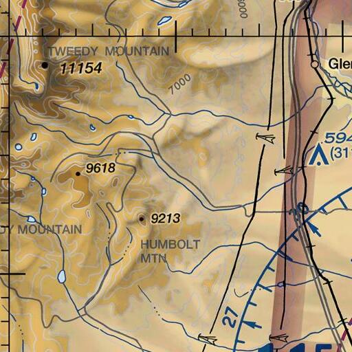 FAA VFR chart of Spring Gulch, MT