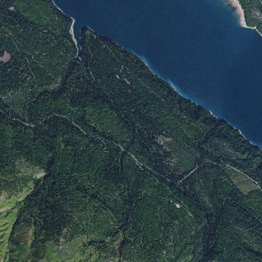Aerial imagery of Taylor Creek, MT