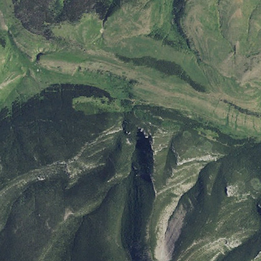Aerial imagery of The Arch, MT