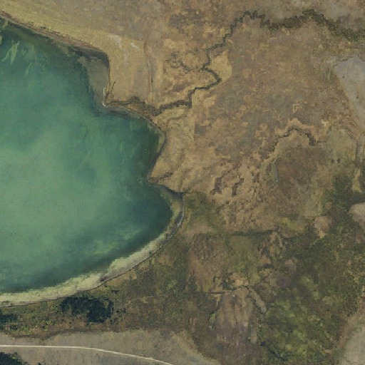 Aerial imagery of Tom Creek, MT