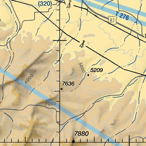 FAA VFR chart of Wolf Butte, MT