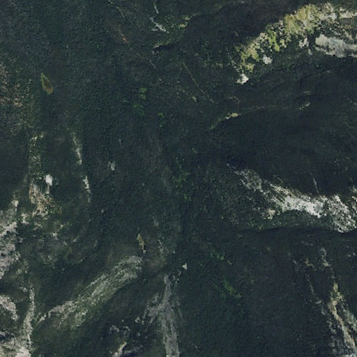 Aerial imagery of Flint Creek Range, MT