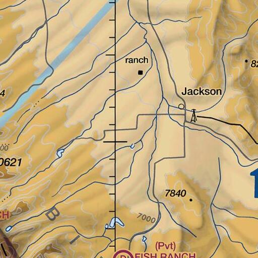 FAA VFR chart of Johnson, MT