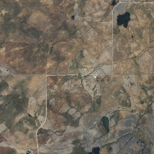 Aerial imagery of Johnson, MT