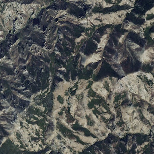 Aerial imagery of Arch Rock, MT