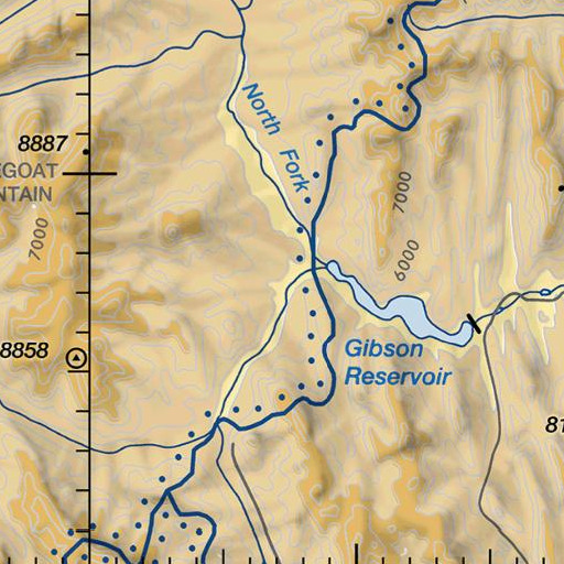 FAA VFR chart of Bear Creek, MT