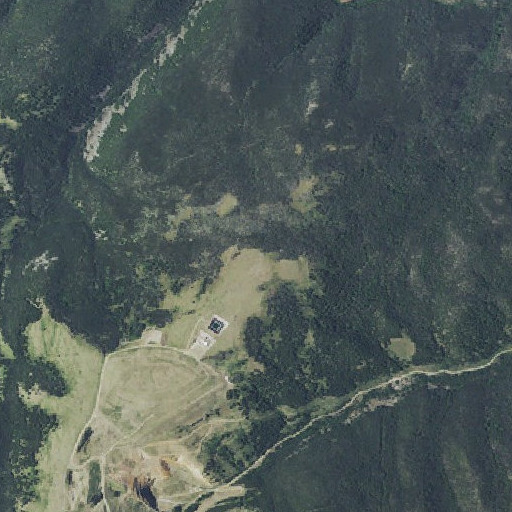 Aerial imagery of Beals Hill, MT