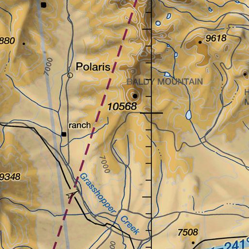 FAA VFR chart of Echo Mine, MT