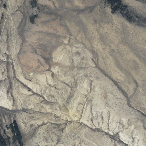 Aerial imagery of Comstock Mine, MT