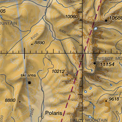 FAA VFR chart of Lost Cloud Mine, MT