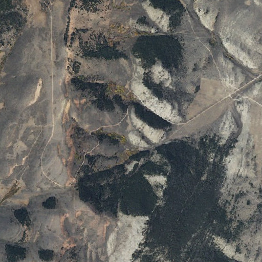 Aerial imagery of SE Section 21 Mine, MT