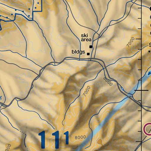 FAA VFR chart of Calvert Mine, MT