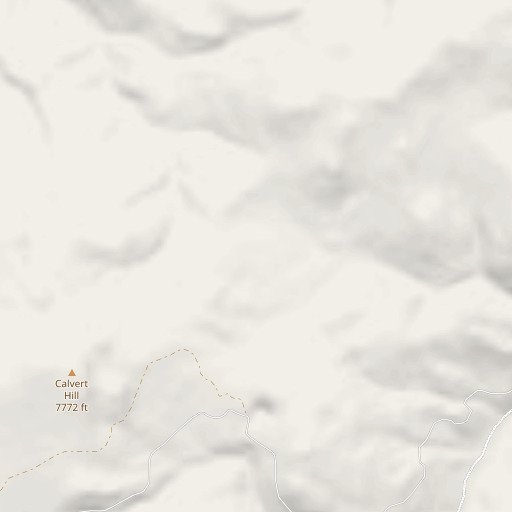 OpenStreetMap map of Calvert Mine, MT