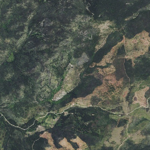Aerial imagery of Close Shave, MT