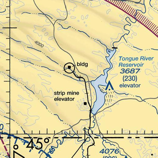 FAA VFR chart of 08S40E33CBDB01 Spring, MT