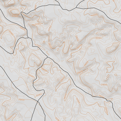 OpenTopoMap map of 08S46E15CDBA01 Spring, MT