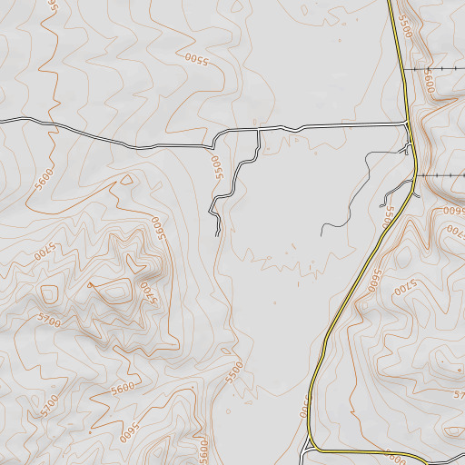 OpenTopoMap map of 08S05W01AACC01 Spring, MT