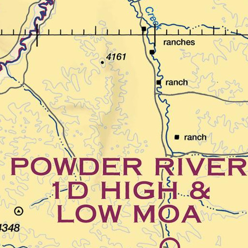 FAA VFR chart of 05S45E08CDCB01 Spring, MT