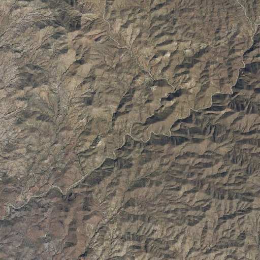 Aerial imagery of Mitchell Wash, AZ