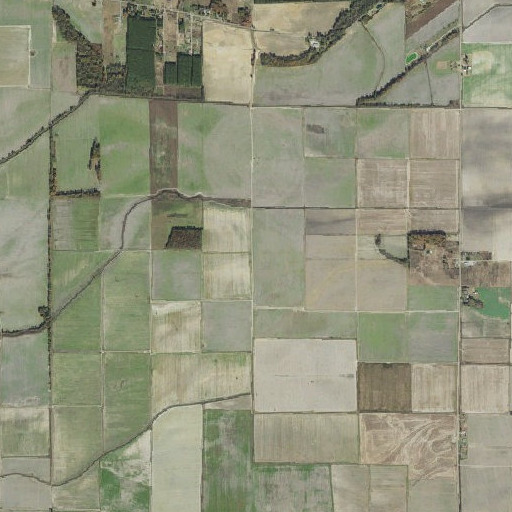 Aerial imagery of Pillar School (historical), AR