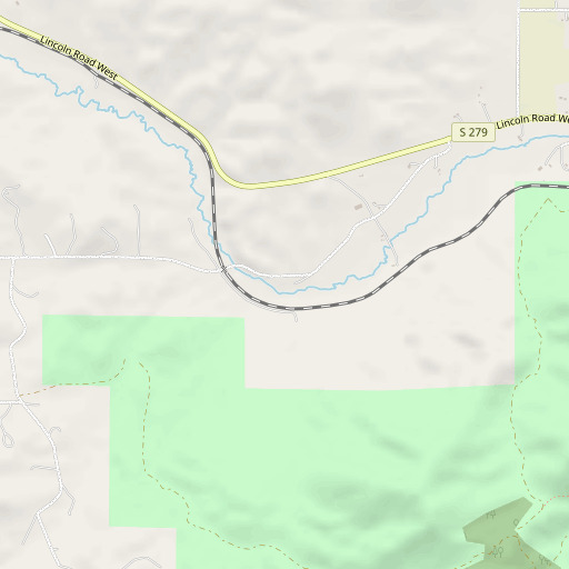 OpenStreetMap map of 11N04W22BCDB01 Well, MT