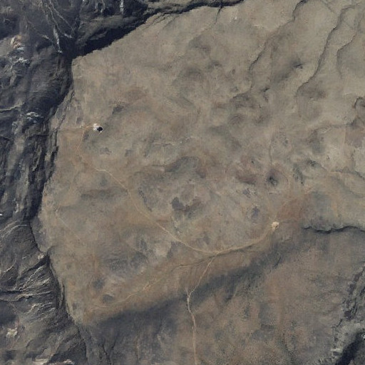Aerial imagery of Mokaac Mountain, AZ