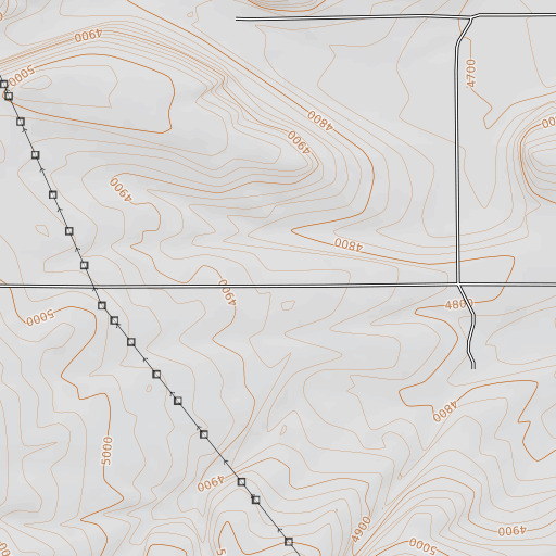OpenTopoMap map of 14N12E10CD__01 Spring, MT