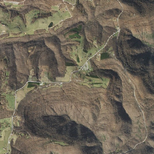 Aerial imagery of Compton Lookout Tower, AR