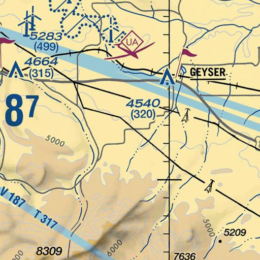 FAA VFR chart of 17N09E26BB__01 Spring, MT