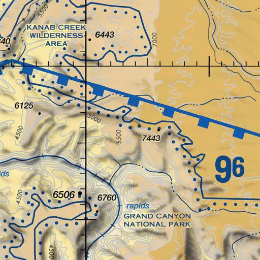 FAA VFR chart of Monument Point, AZ
