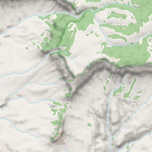 OpenStreetMap map of Monument Point, AZ