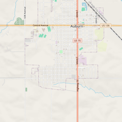 OpenStreetMap map of Calvert Elementary School, NE