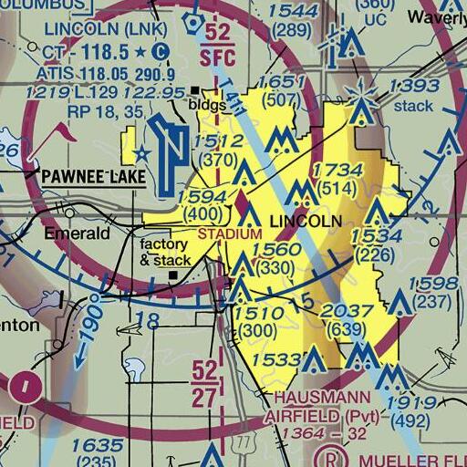 FAA VFR chart of Cooper Park, NE