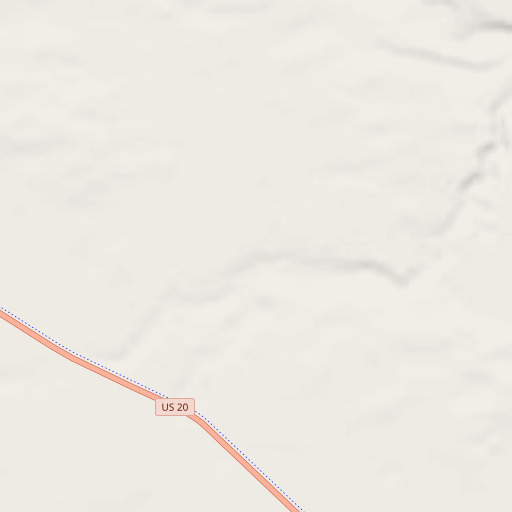 OpenStreetMap map of Dry Creek, NE